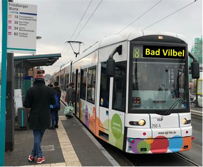Bekenntnis zur Straßenbahn nach Bad Vilbel