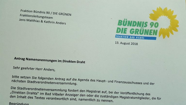 CDU verhindert Diskussion über Direkten Draht