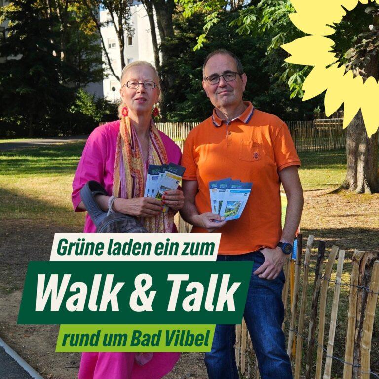 GRÜNE laden ein ins Grüne: Walk & Talk Touren rund um Bad Vilbel